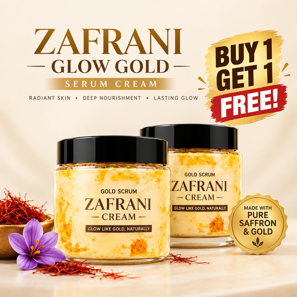 Zafrani Glow Gold Serum Cream - BUY 1 GET 1 FREE